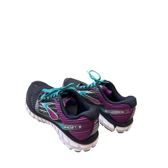 Brooks Ghost women’s black pink running shoes sneakers size 8 SKU 3824 - Picture 5 of 14